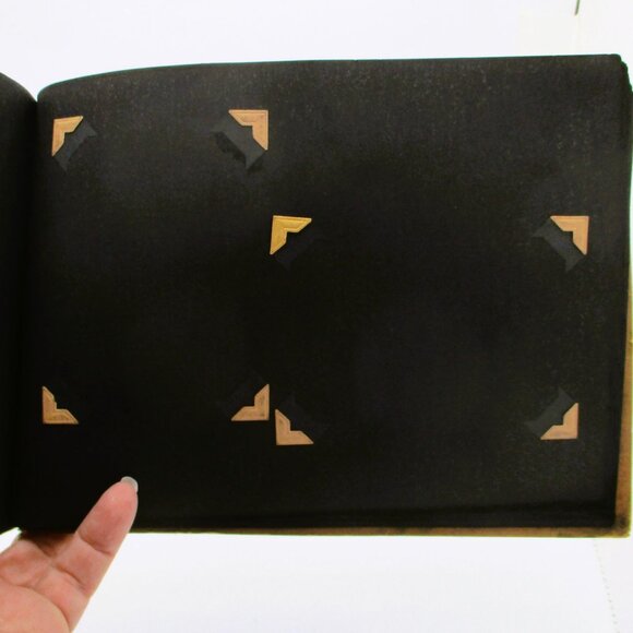 Vintage 1940s Snap Shots Photo Albums Set Of 2- 9.5x6.5" Boats  20B - Picture 6 of 7